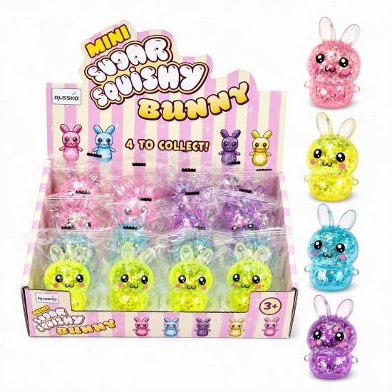 Bunny Mini Sugar Squishy (24ct) RRP £1.25