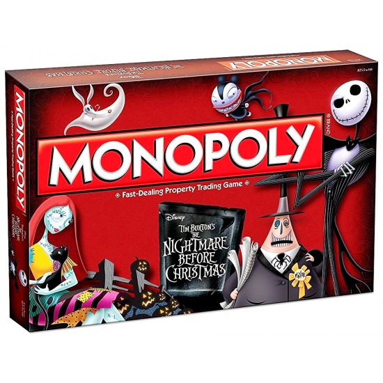 The Nightmare Before Christmas Monopoly RRP £34.99