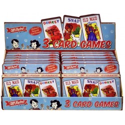 3-in-1 Retro Children's Card Games (12ct) RRP £2.49