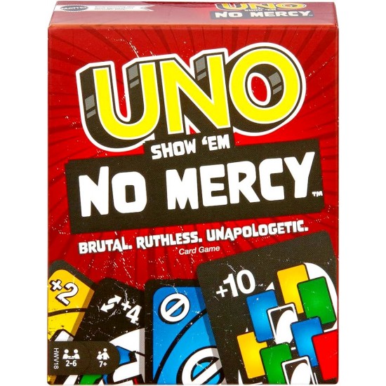 UNO! Show 'em No Mercy RRP £12.99 UNO! Show 'em No Mercy RRP £12.99