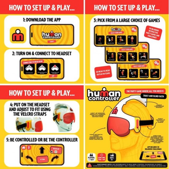 Human Controller Game RRP £34.99