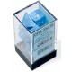Dice Set Light Blue 7-piece Opaque Polyhedral RRP £4.99