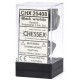 Dice Set Black 7-piece Opaque Polyhedral RRP £4.99
