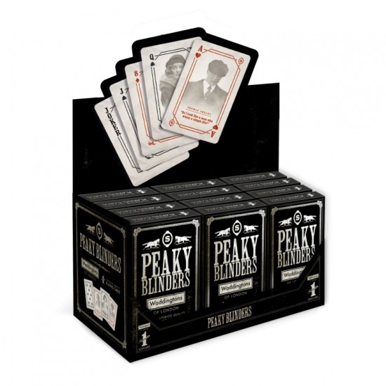 Peaky Blinders Playing Cards (12ct) RRP £3.99