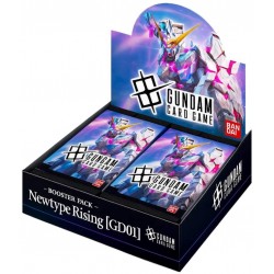 Gundam (GD01) Newtype Rising Boosters (24ct) RRP £4.99 - RELEASE DATE: JULY 25, 2025