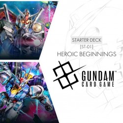 Gundam (ST01) Heroic Beginnings Starter Deck (6ct) RRP £11.99 - RELEASE DATE: JULY 11, 2025