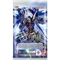 Gundam (GD05) Freedom Ascension Boosters (24ct) RRP £4.99 - RELEASE DATE: JULY 24, 2026 (SOLD OUT TO PRE-ORDER)