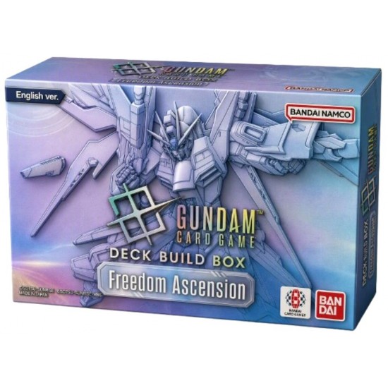 Gundam (SC01) Freedom Ascension Deck Build Box RRP £39.99 Gundam (SC01) Freedom Ascension Deck Build Box RRP £39.99
