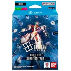 Gundam (ST13) Silent Barrage Starter Deck (6ct) RRP £15.99 - RELEASE DATE: SEPTEMBER 25, 2026 (SOLD OUT TO PRE-ORDER)