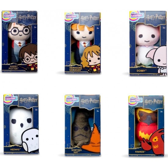 Harry Potter Micro Teenies Boxed Plush CDU (18ct) RRP £3.99