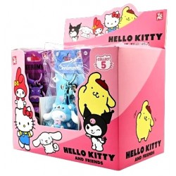 Hello Kitty and Friends Animal Series Keychains with Hand Strap (12ct) RRP £6.99
