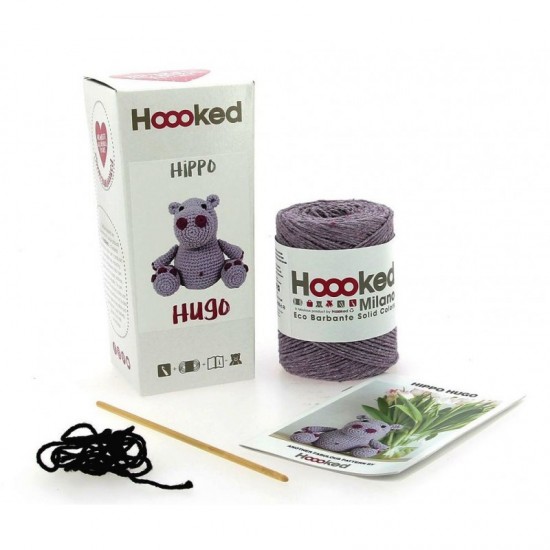 Hugo the Hippo DIY Crochet Kit (HCK 011) RRP £11.99