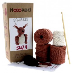 Suzy the Squirrel DIY Crochet Kit (HCK 020) RRP £11.99