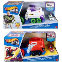 Hot Wheels (JNL04) Superstar Speeders Launcher Assortment (2ct) RRP £23.99