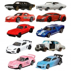 Hot Wheels (HNR88) Fast & Furious Basic Assortment (24ct) RRP £4.09