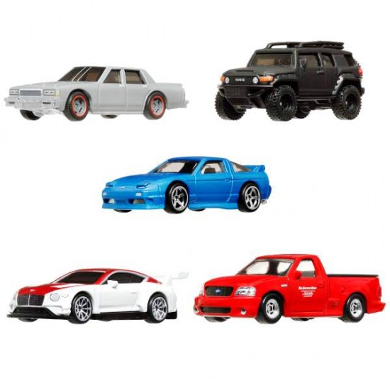 Hot Wheels (HNW46) Fast & Furious Premium Assortment (10ct) RRP £8.99