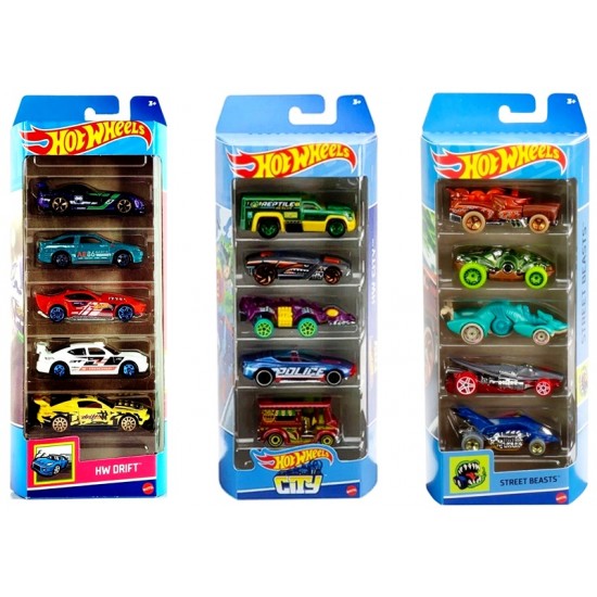 Hot Wheels (01806) 5-Car Giftpack Assortment (12ct) RRP £10.99