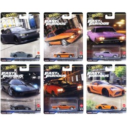 Hot Wheels (HNW46) Fast & Furious Premium Assortment (10ct) RRP £8.99