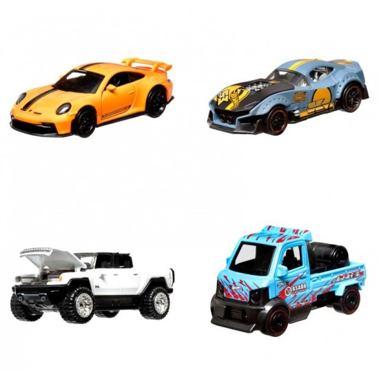 Hot Wheels (HPT04) Pull-Back Speedsters Assortment (8ct) RRP £9.49
