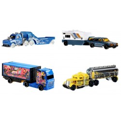 Hot Wheels (HYT56) Track Fleet Vehicles Assortment (6ct) RRP £7.99