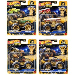 Hot Wheels Monster Trucks (JDV96) Trophy Champions 50th Anniversary Assortment (6ct) RRP £5.49
