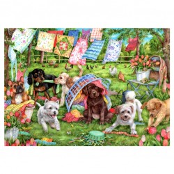  Puppies in the Garden Jigsaw RRP £12.99