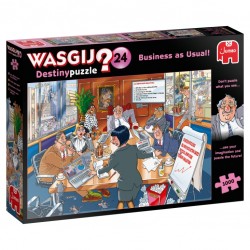 Wasgij Destiny 24 Jigsaw - Business As Usual RRP £13.99