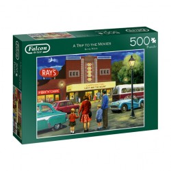 A Trip To The Movies 500 piece Jigsaw RRP £8.99