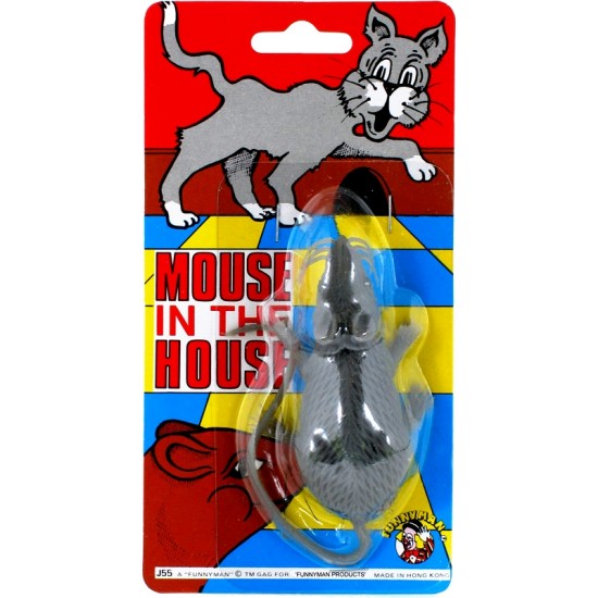 Jokes Fake Rubber Mouse (12ct) RRP £1.49
