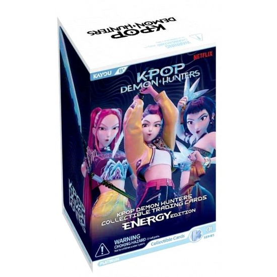 KPop Demon Hunters Trading Card Energy Edition Boosters (12ct) RRP £4.50