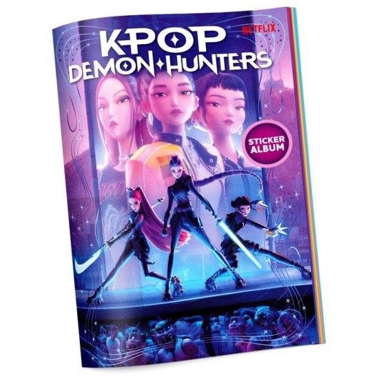 KPop Demon Hunters Official Sticker Collection Album RRP £3.99