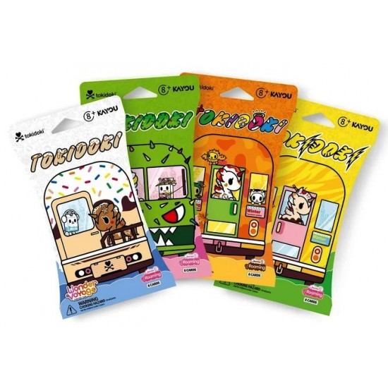 Tokidoki Wonder Voyage Cards Roaming Edition Blister Pack (24ct) RRP £3.50