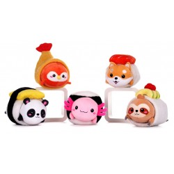 Kawaii Kuties (49416) 25cm Sushi Rolls Plush Assortment (5ct) RRP £14.99
