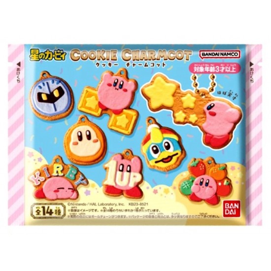 Kirby Cookie Charm Keychain Blind Bags (14ct) RRP £2.99