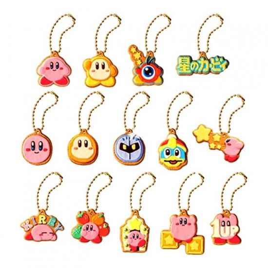 Kirby Cookie Charm Keychain Blind Bags (14ct) RRP £2.99