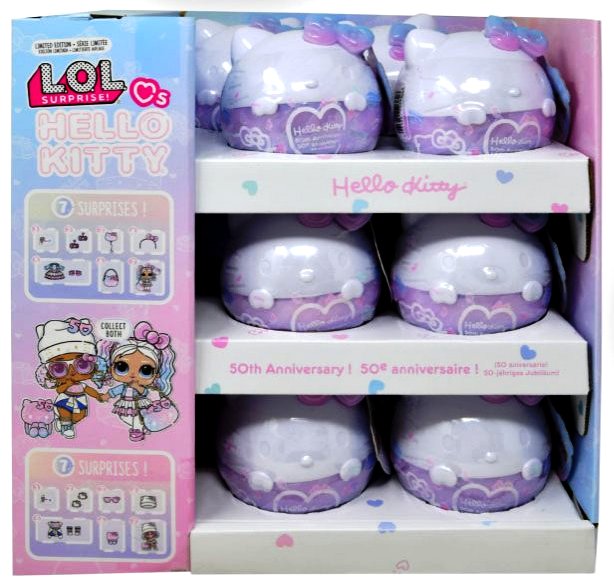 L.O.L. Surprise! Hello Kitty Tots Assortment in PDQ