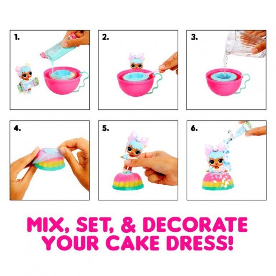 L.O.L. Surprise! Mix & Make Birthday Cake Tots in CDU (12ct) RRP £9.99
