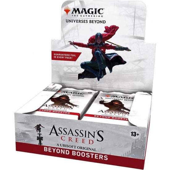 Magic The Gathering Universes Beyond: Assassin's Creed Beyond Boosters (24ct) RRP £6.99 - RELEASE DATE: JULY 5, 2024