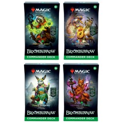 Magic The Gathering Bloomburrow Commander Decks (4ct) RRP £46.99 - RELEASE DATE: AUGUST 2, 2024