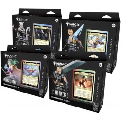 Magic The Gathering Final Fantasy Commander Decks (4ct) RRP £69.99 - SOLD OUT TO PRE ORDER