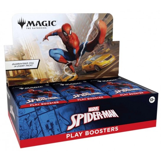 Magic The Gathering Marvel's Spider-Man Play Boosters (30ct) RRP £6.99 Magic The Gathering Marvel's Spider-Man Play Boosters (30ct) RRP £6.99
