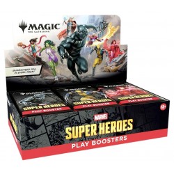 Magic The Gathering: Marvel Super Heroes Play Boosters (30ct) RRP £6.99