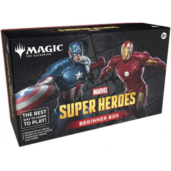 Magic The Gathering Marvel Super Hero's Beginner Box RRP £34.99 - RELEASE DATE: JUNE 26, 2026 (SOLD OUT TO PRE-ORDER) Magic The Gathering Marvel Super Hero's Beginner Box RRP £34.99 - RELEASE DATE: JUNE 26, 2026 (SOLD OUT TO PRE-ORDER)