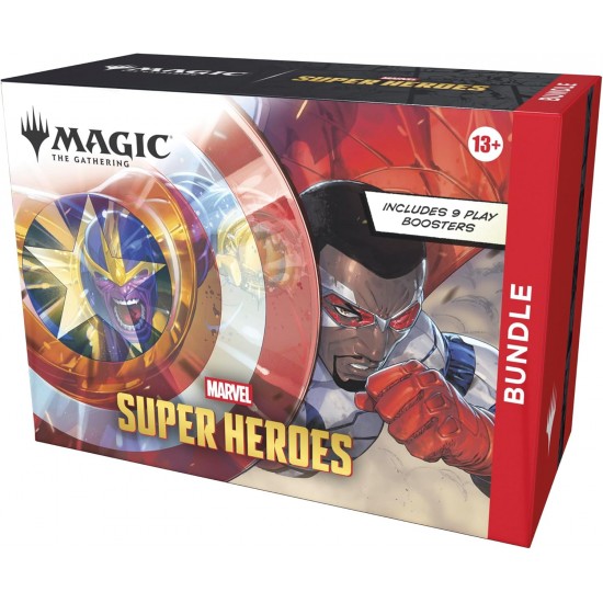 Magic The Gathering Marvel Super Hero's Bundle RRP £69.99 - RELEASE DATE: JUNE 26, 2026 (SOLD OUT TO PRE-ORDER) Magic The Gathering Marvel Super Hero's Bundle RRP £69.99 - RELEASE DATE: JUNE 26, 2026 (SOLD OUT TO PRE-ORDER)