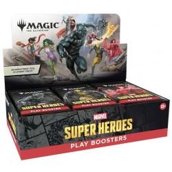 Magic The Gathering Marvel Super Hero's Play Boosters (30ct) RRP £6.99 - RELEASE DATE: JUNE 26, 2026 (SOLD OUT TO PRE-ORDER) Magic The Gathering Marvel Super Hero's Play Boosters (30ct) RRP £6.99 - RELEASE DATE: JUNE 26, 2026 (SOLD OUT TO PRE-ORDER)