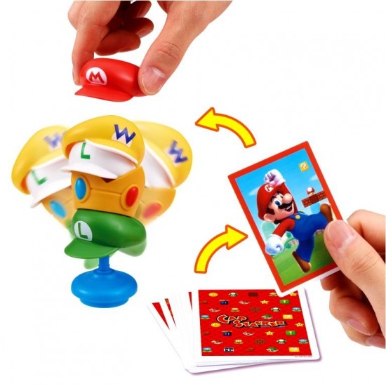 Super Mario Cap Stacker Game RRP £14.99