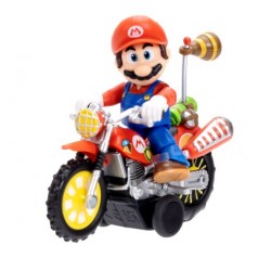 Super Mario Galaxy Movie 2.5-inch Mario Figure with Motorcycle (2ct) RRP £15.00