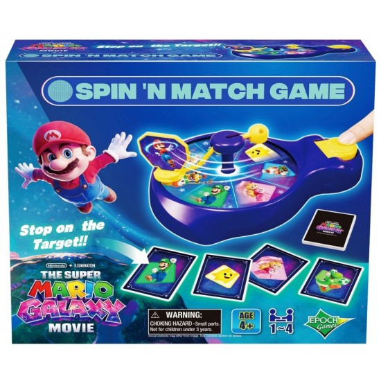 Super Mario Galaxy Movie Spin 'n Match Game RRP £14.99 Super Mario Galaxy Movie Spin 'n Match Game RRP £14.99