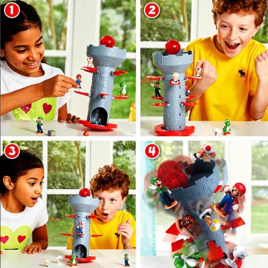 Super Mario Blow Up! Shaky Tower Game RRP £19.99