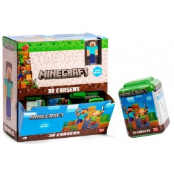Minecraft 3D Eraser (24ct) RRP £2.99